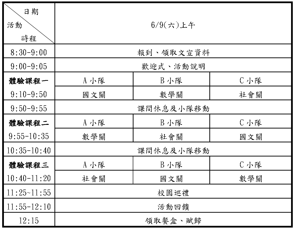 106(下)小學生課程體驗實施計畫.png